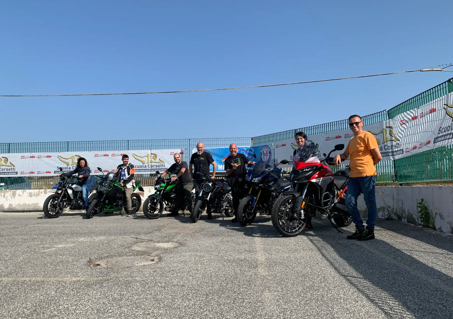 Corso Guida Sicura moto in gruppo