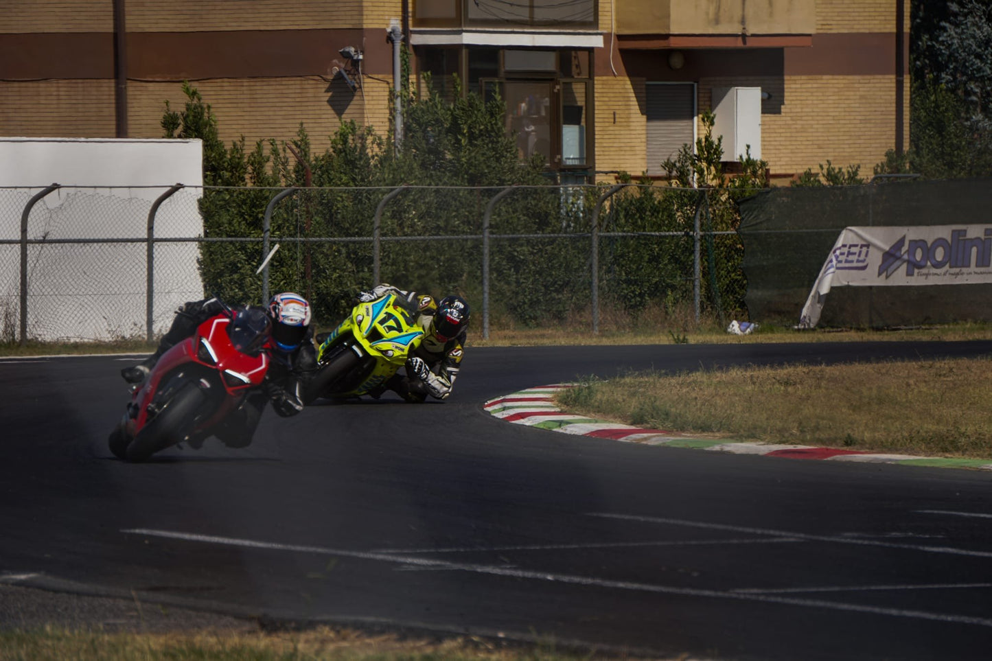 Ingresso in pista - Circuito "Il Sagittario" - Roma