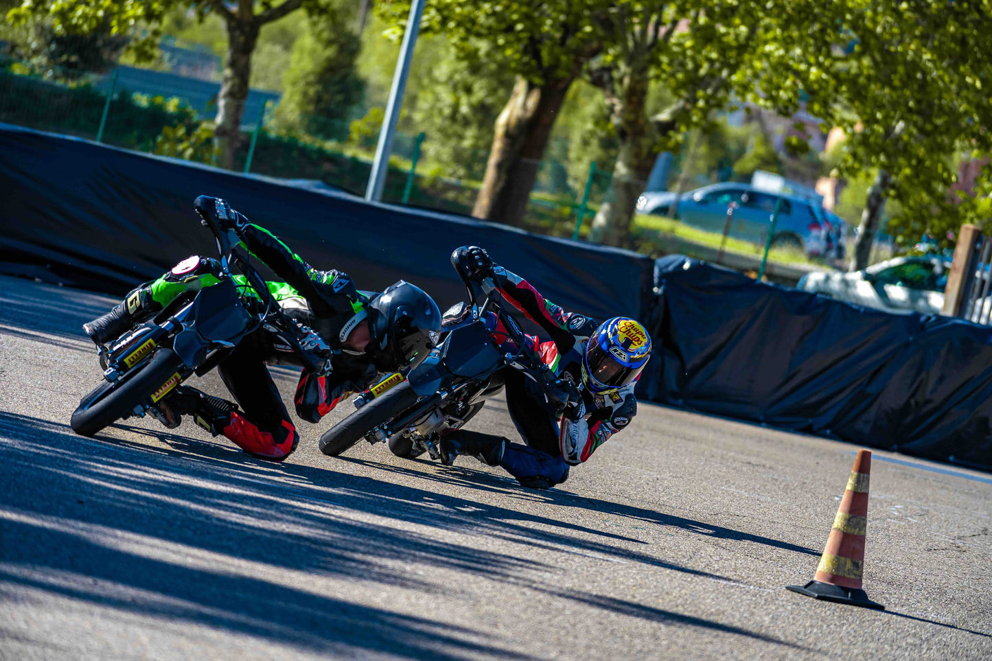 Corso guida sportiva moto Motart a Orte (piazzale, 1:1)